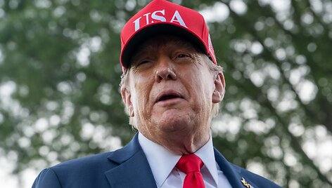 Donaldas Trumpas / Andrew Leyden / ZUMAPRESS.com