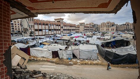 Gazos Ruožas / OMAR AL-QATTAA / AFP