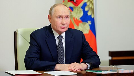 Vladimiras Putinas / ALEXEI BABUSHKIN / AFP