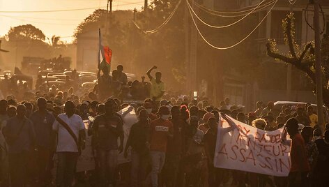 Protestai Madagaskare / FITA / AFP