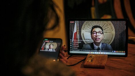 Andry Rajoelina / RIJASOLO / AFP