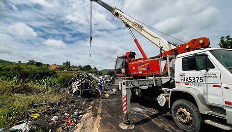 Avarija Brazilijoje / HANDOUT / AFP