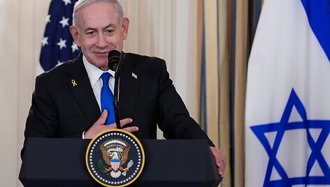 Benjaminas Netanyahu /  / AP