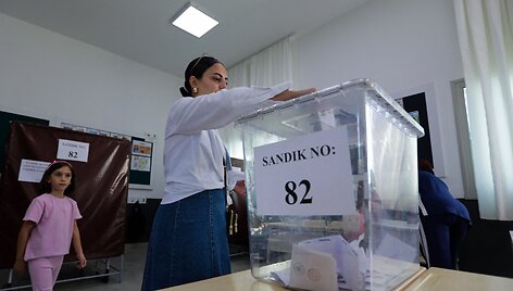 Balsadežės Kipre / - / AFP