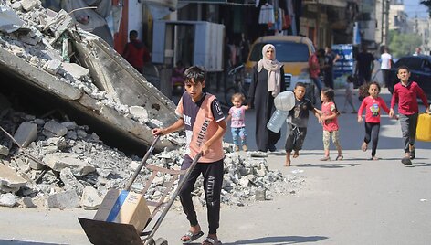 Gazos Ruožas / EYAD BABA / AFP