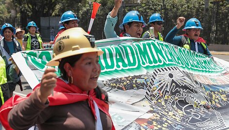 Protestas Peru / CONNIE FRANCE / AFP