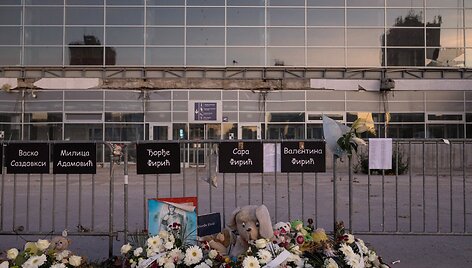 Novi Sado traukinių stotis / Alkis Konstantinidis / REUTERS
