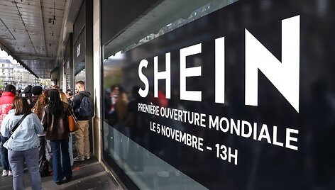 &bdquo;Shein&ldquo; parduotuvė Paryžiuje / OLIVIER JUSZCZAK/SIPA / OLIVIER JUSZCZAK/SIPA