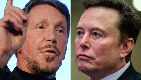 Larry Ellisonas / TORU YAMANAKA ALLISON ROBBERT / AFP