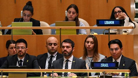 JT Generalinė Asamblėja / ANGELA WEISS / AFP