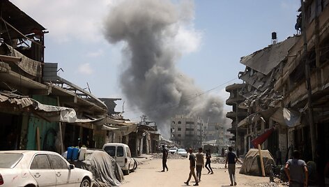 Karas Gazos Ruože / BASHAR TALEB / AFP