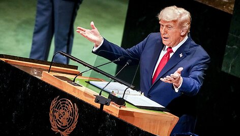 Donaldas Trumpas / Kay Nietfeld / dpa/picture-alliance
