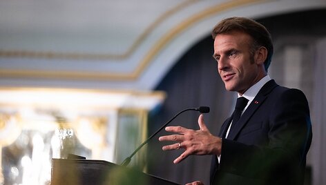 Emmanuelis Macronas / JEANNE ACCORSINI/SIPA / JEANNE ACCORSINI/SIPA