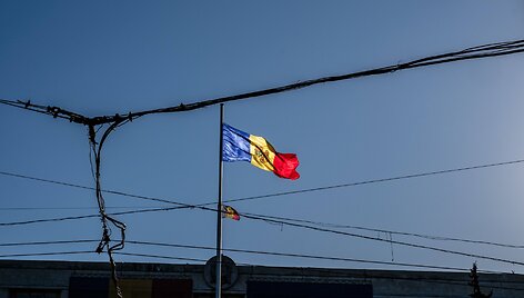 Moldovos vėliava / PAUL DZA/SIPA / PAUL DZA/SIPA