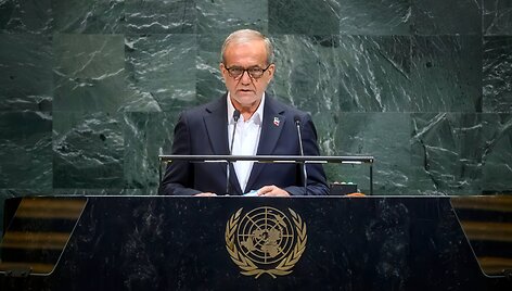 Masoudas Pezeshkianas / Iranian Presidency / ZUMAPRESS.com