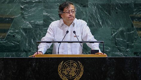 Gustavo Petro / LEONARDO MUNOZ / AFP