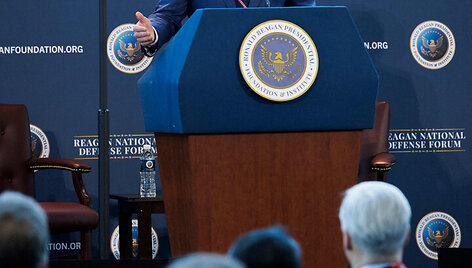 Pete'as Hegsethas / CAYLO SEALS / Getty Images via AFP