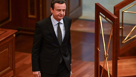 Albinas Kurti / ARMEND NIMANI / AFP