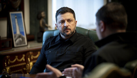 Volodymyras Zelenskis / Ukraine Presidency/Ukrainian Pre / ZUMAPRESS.com