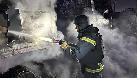 STATE EMERGENCY SERVICE OF UKRAI / via REUTERS