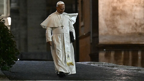Popiežius / FILIPPO MONTEFORTE / AFP