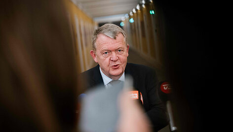 Larsas Lokke Rasmussenas / EMIL NICOLAI HELMS / AFP