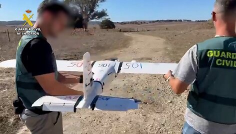 Vienas i&scaron; dronų / HANDOUT / AFP