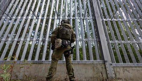 Lenkijos pasienis / WOJTEK RADWANSKI / AFP