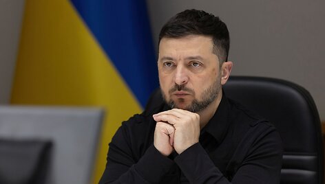 Volodymyras Zelenskis / Ukraine Presidency/Ukrainian Pre / ZUMAPRESS.com