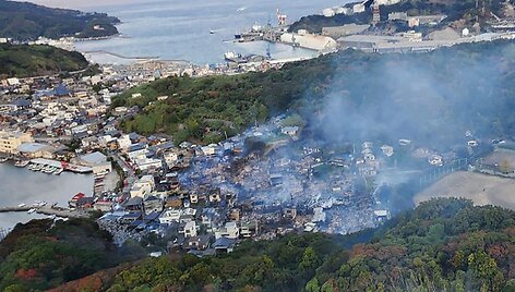 Gaisras Japonijoje / HANDOUT / AFP