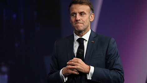 Emmanuelis Macronas / Eric Tschaen/REA-POOL/SIPA / Eric Tschaen/REA-POOL/SIPA