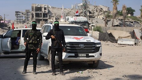 &bdquo;Hamas&ldquo; kovotojai / OMAR AL-QATTAA / AFP
