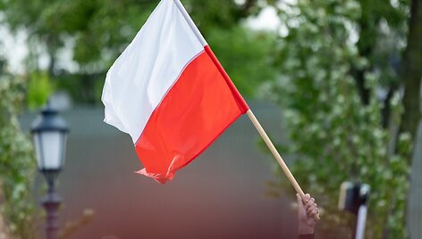 Lenkijos vėliava / Mikolaj Barbanell / ZUMAPRESS.com