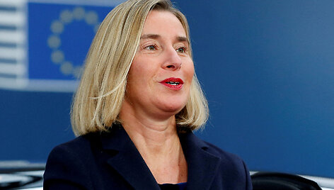 Federica Mogherini / Julien Warnand / via REUTERS