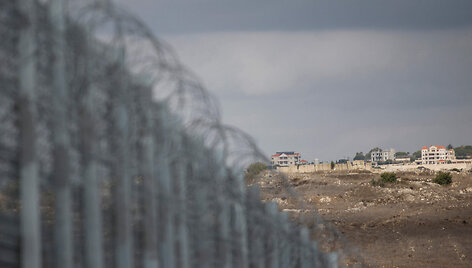 Izraelio ir Libano pasienis / JALAA MAREY / AFP