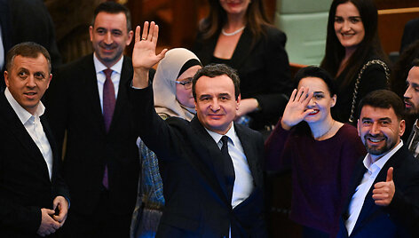 Albinas Kurti / ARMEND NIMANI / AFP