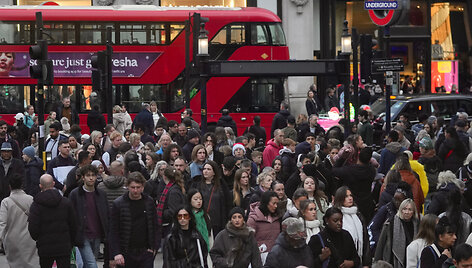 Londono Oksfordo gatvė /  / AP