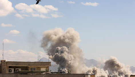 JAV ir Izraelio oro atakos Teherane. / Majid Asgaripour / Reuters nuotr.