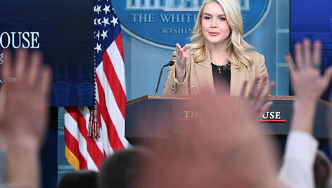 Karoline Leavitt  / MANDEL NGAN / AFP