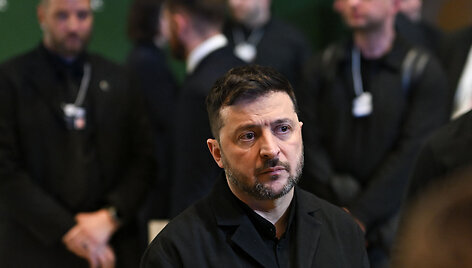 Volodymyras Zelenskis / FABRICE COFFRINI / AFP