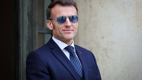 Emmanuelis Macronas / LUDOVIC MARIN / AFP
