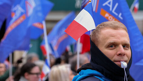 Protestai Prancūzijoje / ALAIN JOCARD / AFP