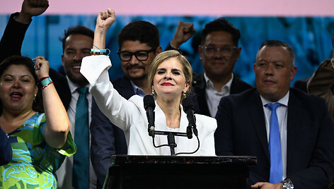 Laura Fernandez  / MARVIN RECINOS / AFP