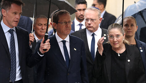 Isaacas Herzogas / DAVID GRAY / AFP