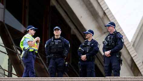 Policija Australijoje / STEVEN MARKHAM / AFP