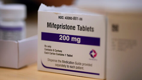 Mifepristonas /  / AP