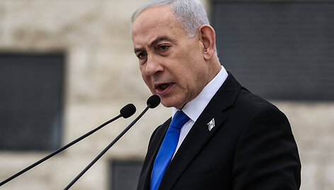Benjaminas Netanyahu / ILIA YEFIMOVICH/POOL/SIPA / ILIA YEFIMOVICH/POOL/SIPA