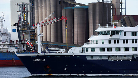 Hantavirusą ne&scaron;ęs laivas &bdquo;MV Hondius&ldquo; / Piroschka Van De Wouw / REUTERS