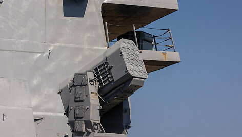 Ekskursija JAV karo laive &bdquo;USS New York&ldquo; / Teodoras Biliūnas/BNS nuotr.