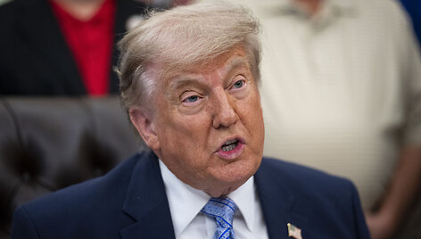Donaldas Trumpas / Al Drago - Pool via CNP / picture alliance / Consolidated News Photos